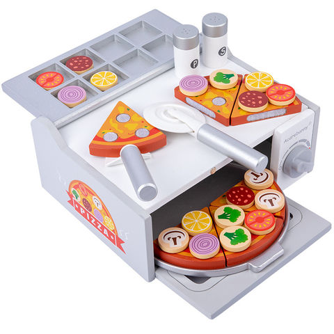 9 Piece Pizza Set For Kids Pizza Cutting Play Set Toy Kids Simulation Pizza