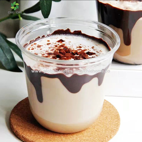 Buy Wholesale China Pla Ice Cream Cup & Disposable Transparent Pla Cup ...