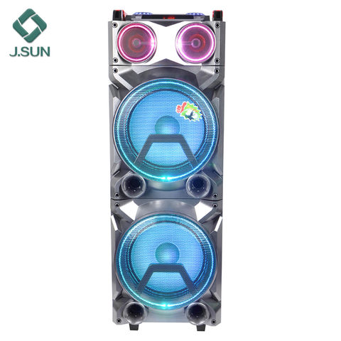 Buy Wholesale China 12 Inch Woofer Trolley Speaker With Led Light Show ...