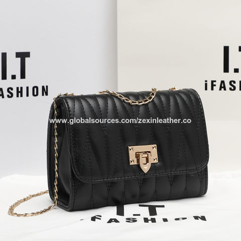 Shop FENDI PEEKABOO Leather PVC Clothing Logo Bags