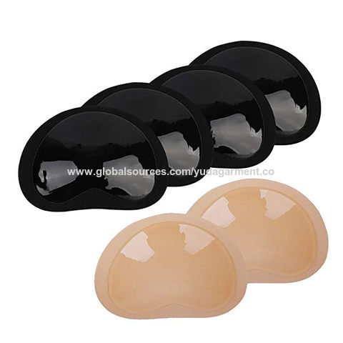 Buy Wholesale China Bikini Silicone Bra Pad Inserts Removable Self Adhesive  Invisible Push Up Breast Enhancer & Bra Pads at USD 0.68