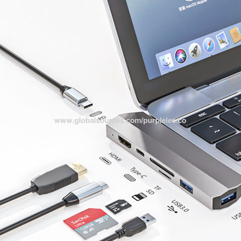 Cabling - CABLING® USB 3.0 vers HDMI adaptateur USB male vers HDMI femelle  co,vertisseur pour pc, ordinateur, pc portable USB vers écran, moniteur,  HDTV, projecteur en HDMI ( Haute qualité) - Convertisseur