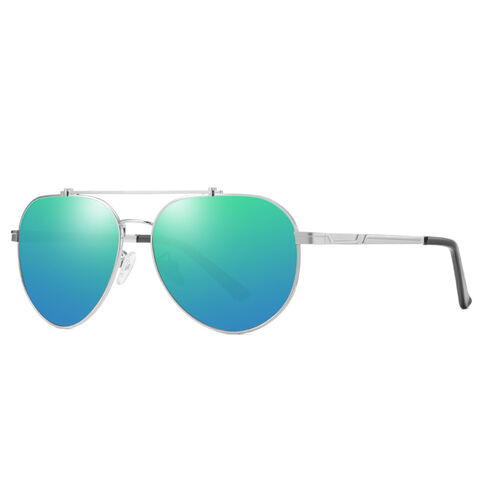 BKE Mirror Aviator Sunglasses - Women's Sunglasses & Glasses in