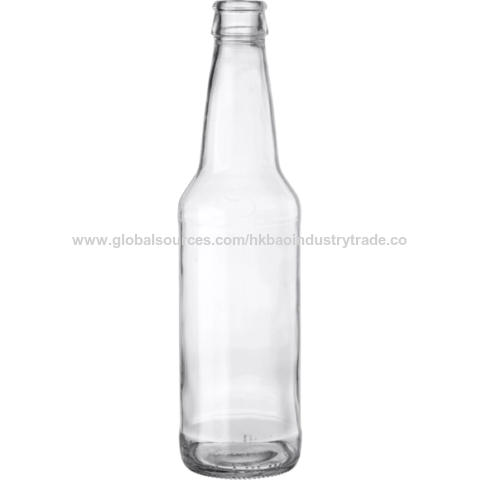 Botella De Vidrio De 355 Ml Con Tapa Hermética