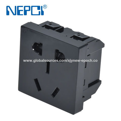 Buy China Wholesale Five Holes China Socket Receptacle Module For Floor ...