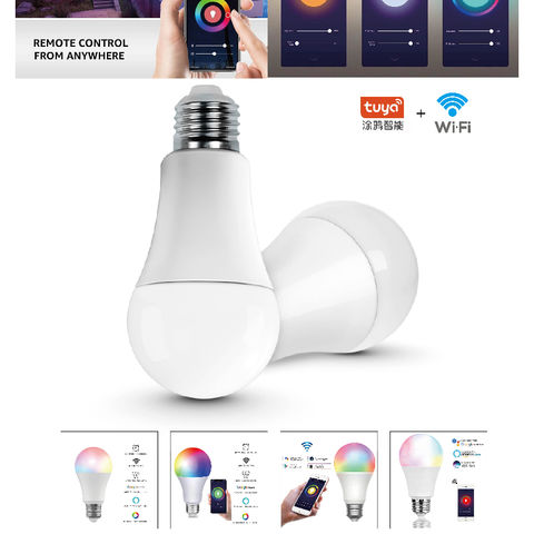 LED Light Bulb RGB Lamp Color Changing Wireless Bluetooth Smart Control Remote 