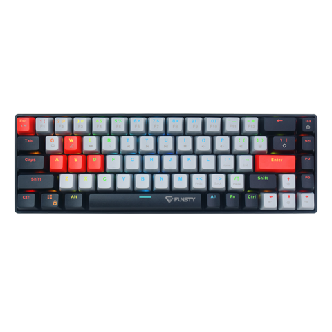 Buy Wholesale China 68keys Rgb Mechanical Keyboard 2.4g Wireless Wired ...