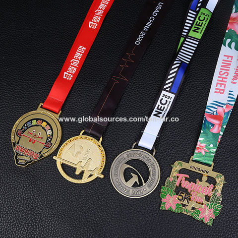 Buy Wholesale China Custom Design Logo Sport Running Marathon Medal ...