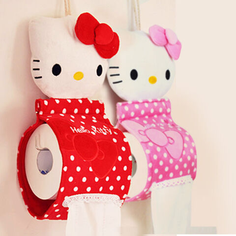 Buy Wholesale China Cartoon Kitty Cat Plush Cloth Paper Towel Tissue ...