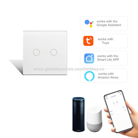 Smart Wall Key Buy Wholesale China Tuya Larkkey Smart Life Wifi Smart Wall Home Switch ...