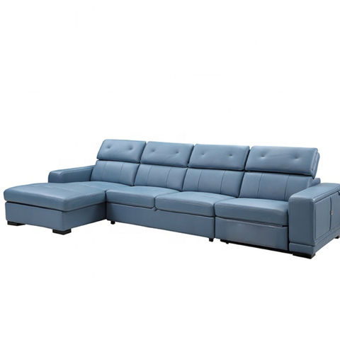 Modern Leather Sofa Bed Foldable Corner Functional Nordic Designer Italian Sectionals Sofas Furniture Pu China On Globalsources Com Modern Leather Sofa Bed Foldable, Pull Up Leather Sofa Bed