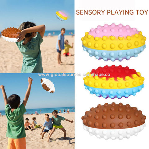 Buy Wholesale China Decompression Push Colorful Bubble Silicone Rainbow ...