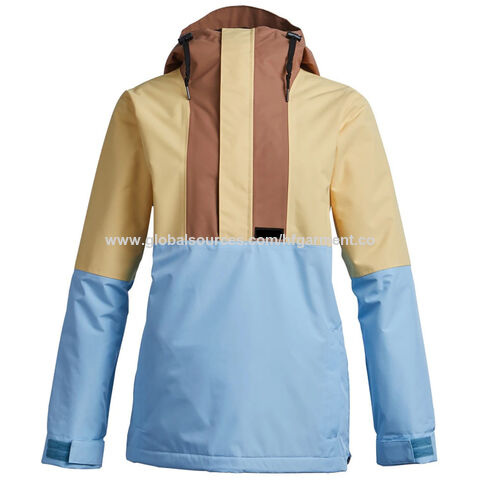 women's pullover waterproof jacket