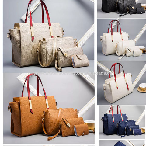 Buy Wholesale China Fashion Lady Handbag With Wallet Shoulder Bag Wholesale  Pu Leather Bags Sets & Handbags at USD 16 | Global Sources