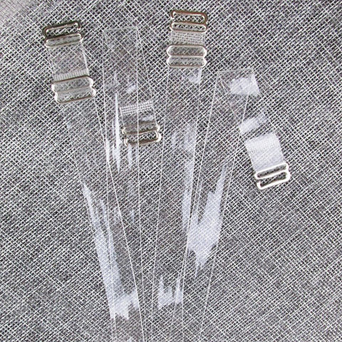 Buy Wholesale China Transparent Shoulder Adjustable Convert Clip Elastic Bra  Strap Elastic Transparent Silicone Bra Stra & Adjustable Transparent Bra  Strap at USD 0.19