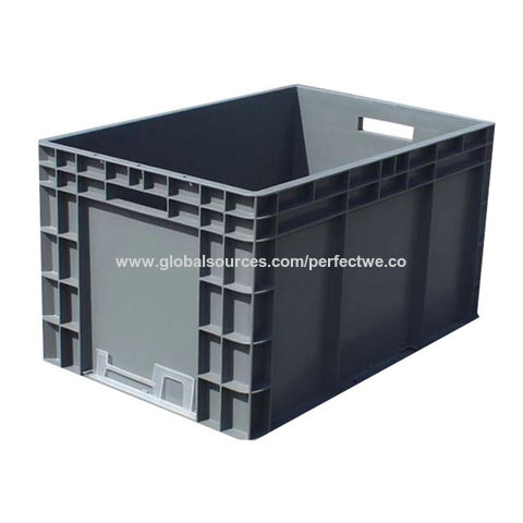 Heavy Duty Logistic Plastic Moving Crates with Lid Storage Stack Nest  Turnover Tote Bins Sale - China Plastic Moving Tote, Storage Containers