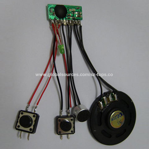 Buy Wholesale China Recordable Push Button Audio Sound Module For ...