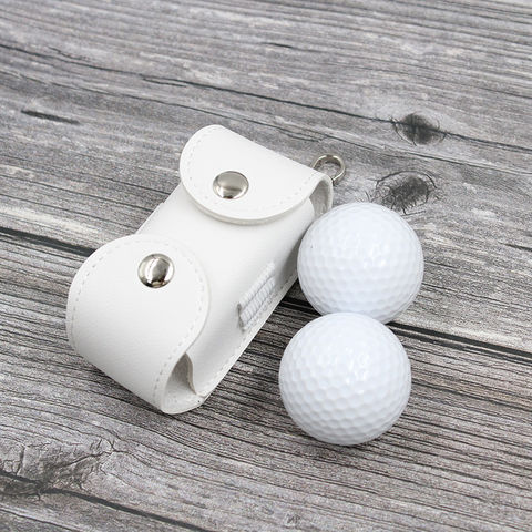 Buy Wholesale China Luxury Pu Leather Golf Ball Bag Golf Balls Bag ...