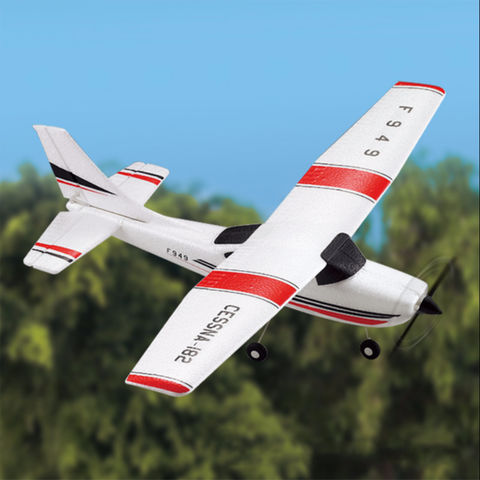 JAUNE-Avion Portable RC en Mousse 2.4G Facile à Contrôler pour