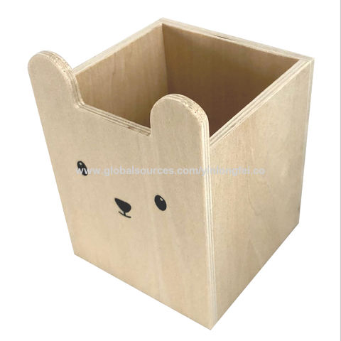 Wood Box Small Animal, Wooden Pencil Box Animal Painting - Buy China ...