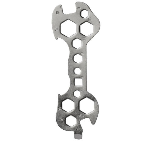 Bicycle Repair Hand Tools Steel Hex Spanner Multi-Hole Flat Hexagon Wrench 