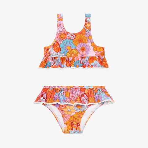 Buy Wholesale China Sunflower Baby Girl Bikini Pom Poms Swimming Wear ...