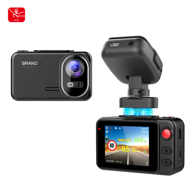 Auto-Armaturenbrettkamera mit GPS, Loop-Aufnahme, GPS-Tracker, WDR, Parkmonitor, WIFI, 4K Ultra HD 2160p