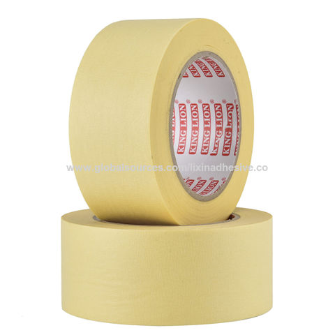 Buy Wholesale China Paper Tape High-temperature Resistant Tape Auto Crepe  Car Painter Adhesive Paper Masking Tape & Masking Tape at USD 1.55