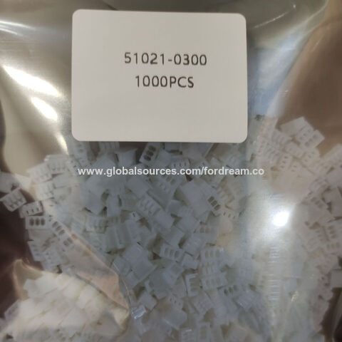 51021-0300 Connecteurs et boîtiers de câbles RÉCEPTACLE 3 POS Molex composant électronique for sale at factory direct price