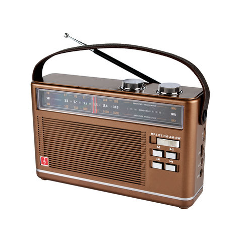 Old Fashion Vintage Design Retro Old Portable Am Fm Sw Radios With