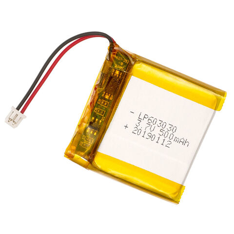 بطارية ليثيوم بوليمر 3.7 فولت، 603030 500 مللي أمبير في الساعة لأجهزة GPS، MP3/MP4/MP5/الكتب الإلكترونية