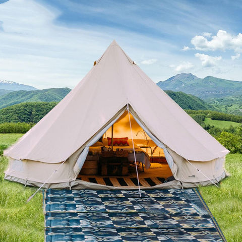 Tente de Cloche en Toile de Coton de Camping Familial Tente de Cloche en Toile de Coton de Camping Familial