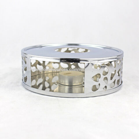 Details about   Stainless Steel Tea Warmer with Tea Light Holder for Tea and Coffee Pots