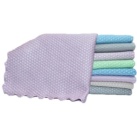 Custom Microfiber Cleaning Cloth Rags Car Absorbent Window Cleaning Cloth  Towel - China Car Cleaning Accessories and Fishscale Diamond Cloth price