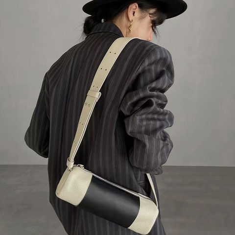 Women's Classic Print Versatile Cylinder Shoulder Bag, Casual