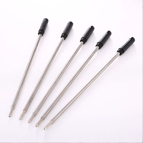 Recharges de Stylo à Bille en Métal avec Encre Bleue ou Noire - Fournitures de Bureau de Qualité Supérieure for sale at factory direct price