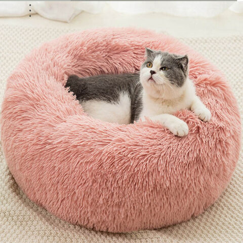 stuffed cat bed