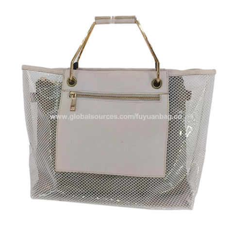 Buy Wholesale China Summer New Trendy Fashion Pvc Handbag Pvc Bag At Usd Global Sources