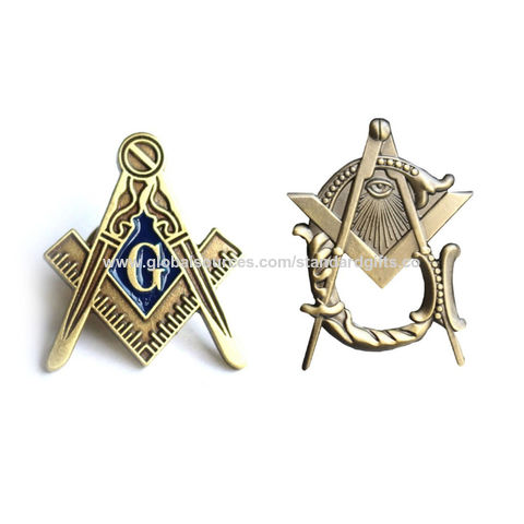 Silver Star Metal Enamel Lapel Pin Badge Tie Pin 