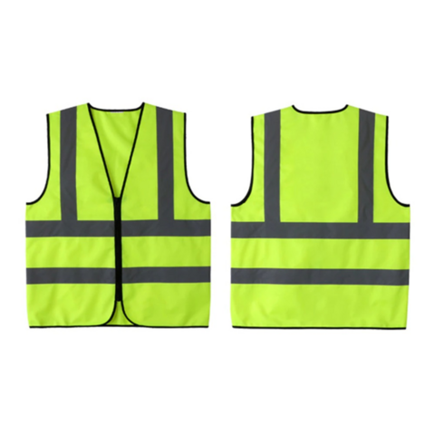 Buy Wholesale China New Arrival 56 X 68cm Neon Security Safety Vest High  Visibility Reflective Stripes Orange And Yellow & Ansi Reflective Vest at  USD 1.78