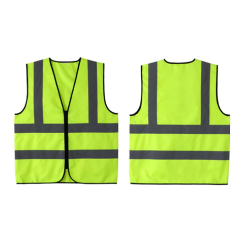 New Arrival 56 X 68cm Neon Security Safety Vest High Visibility