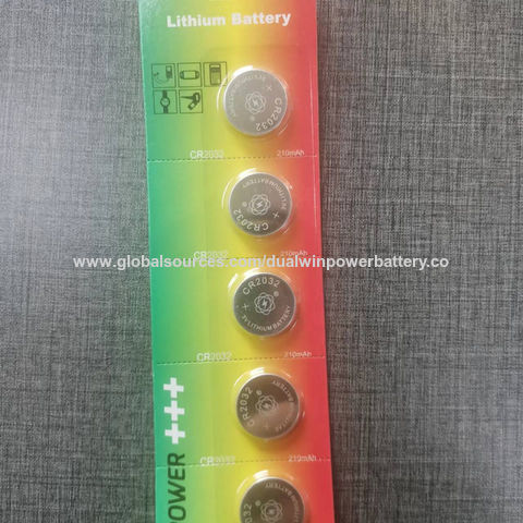 Pile bouton au lithium GP CR2032 3V 4pcs