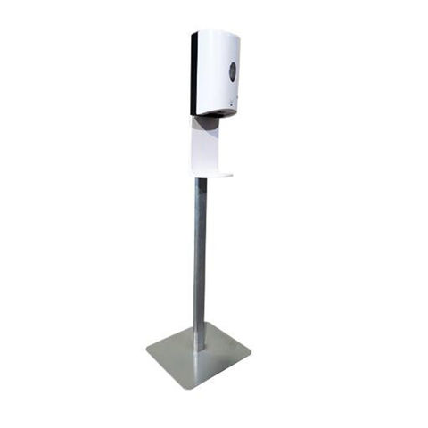 Non-Contact Automatic Sensor Can Fill 1000ml Jewaytec Automatic Hand Dispenser with Stand Touchless Steel Floor Stand