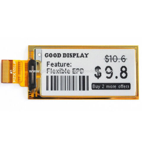 Achetez en gros écran Bistable 2.13 Pouces Mini Flexible E Ink Epaper ...