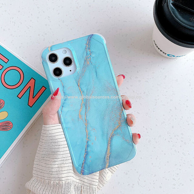 Coque de Téléphone Design Marbre IMD Nouvelle Mode Protection Complète pour Samsung S22 Plus