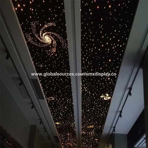 Plafond en fibre optique à ciel étoilé scintillant - Chine Éclairage à  fibres optiques, kit de plafond en étoile