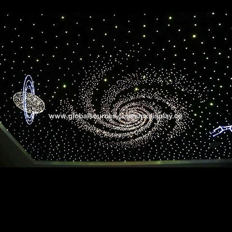 Plafonnier LED à Fibre Optique 16 W RGBW Pour Ciel étoilé - Avec Télécommande -... | Bol