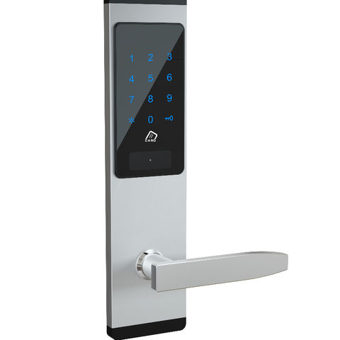 4-in-1 Digital Electronic/Code Keyless Keypad Security Entry Door Lock RF Card 