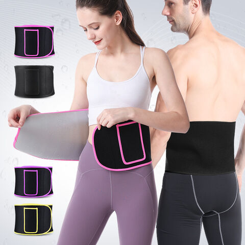 Cinto de Corrida Fitness, Proteção Lombar, Térmico, Faixa Abdominal para Exercícios for sale at factory direct price