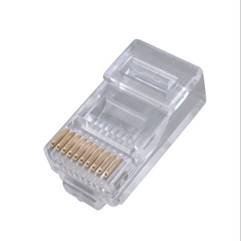 Buy Wholesale China Utp 10p10c Modular Plug Gold Plated Conector Rj45 ...